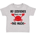 thumbnail image 3 of Inktastic Godson My Godfather Loves Me Boys or Girls Toddler T-Shirt, 3 of 5