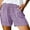 Purple, variant on BUIgtTklOP no boundaries Womens Shorts 2024 Comfy Summer Drawstring High Waist Cotton Shorts for Women Trendy