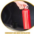 thumbnail image 4 of Mobutofu 2Pcs Fire Extinguisher Mount Holder for Vehicle Black Cloth Adhesive, 4 of 5