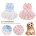 thumbnail image 2 of Breathable Pet Clothes - Cotton Puppy Kitty Skirt - Eye-Catching All-Match Pet Garment for Daily Wear, 2 of 8