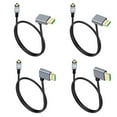 thumbnail image 3 of 0.5/1/2M 8K Micro HDMI to HDMI-compatible 2.1 Cable Micro HDMI To HDMI Cable Adapter Converter 60Hz For Camera Camcorder Tablet UP Angle 0.5M, 3 of 6