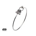 Women's Stainless Steel Star Wars Stormtrooper Bangle Bracelet