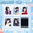 thumbnail image 1 of Mini tarjetas de famosos del mundo del entretenimiento coreano: Choi Soo-bin, Seo Min-ho, Jisoo, Jennie, Cortis. Colección de polaroids firmadas., 1 of 6