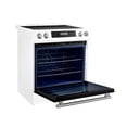 thumbnail image 4 of Forno Donatello Espresso 30-Inch Slide-In White Induction Range, Convection Oven, 5 Cooking Zones, Touch Control Panel, 4 of 7
