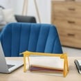 thumbnail image 4 of Lksixu Pencil Case Durable Pencil Pouch Transparent Triangular Pencil Case Stationery Storage Bag Student Large Capacity Zipper Storage Bag Stationery Organizer Travel Cosmetic Storage Bag, 4 of 5