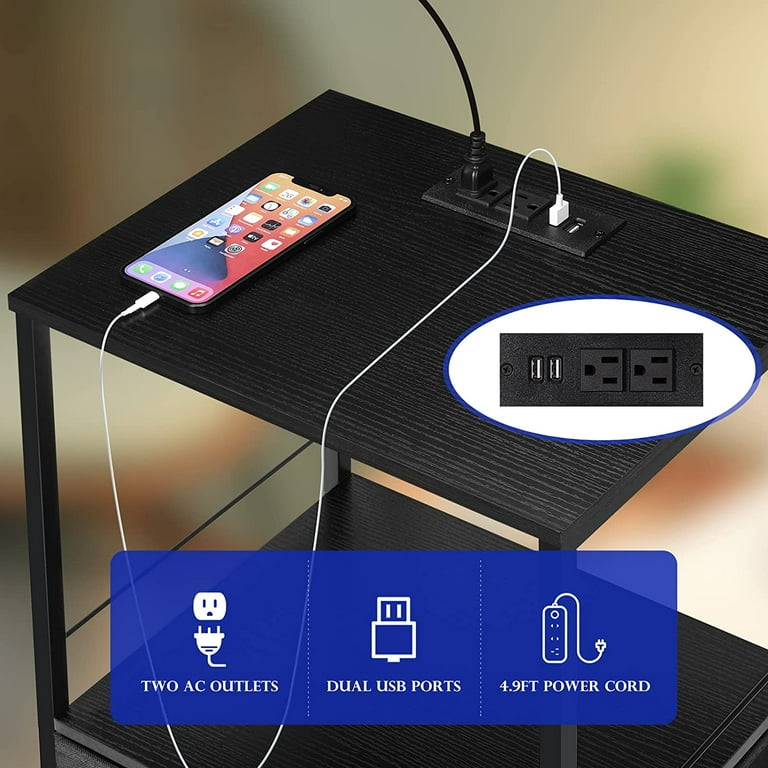 Nightstand usb outlet discount