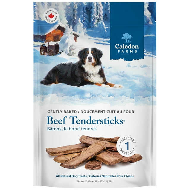 Caledon Farms Beef Tendersticks Single Ingredient Baked Dog Treats 110g