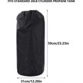 thumbnail image 3 of Propane Tank Cover, Gas Bottle Full Cover With Drawstrings, Heavy Duty Waterproof Windproof Anti-uv 210d Oxford Gas Tank Cover, Gas Cylinder Cover, Fi, 3 of 5