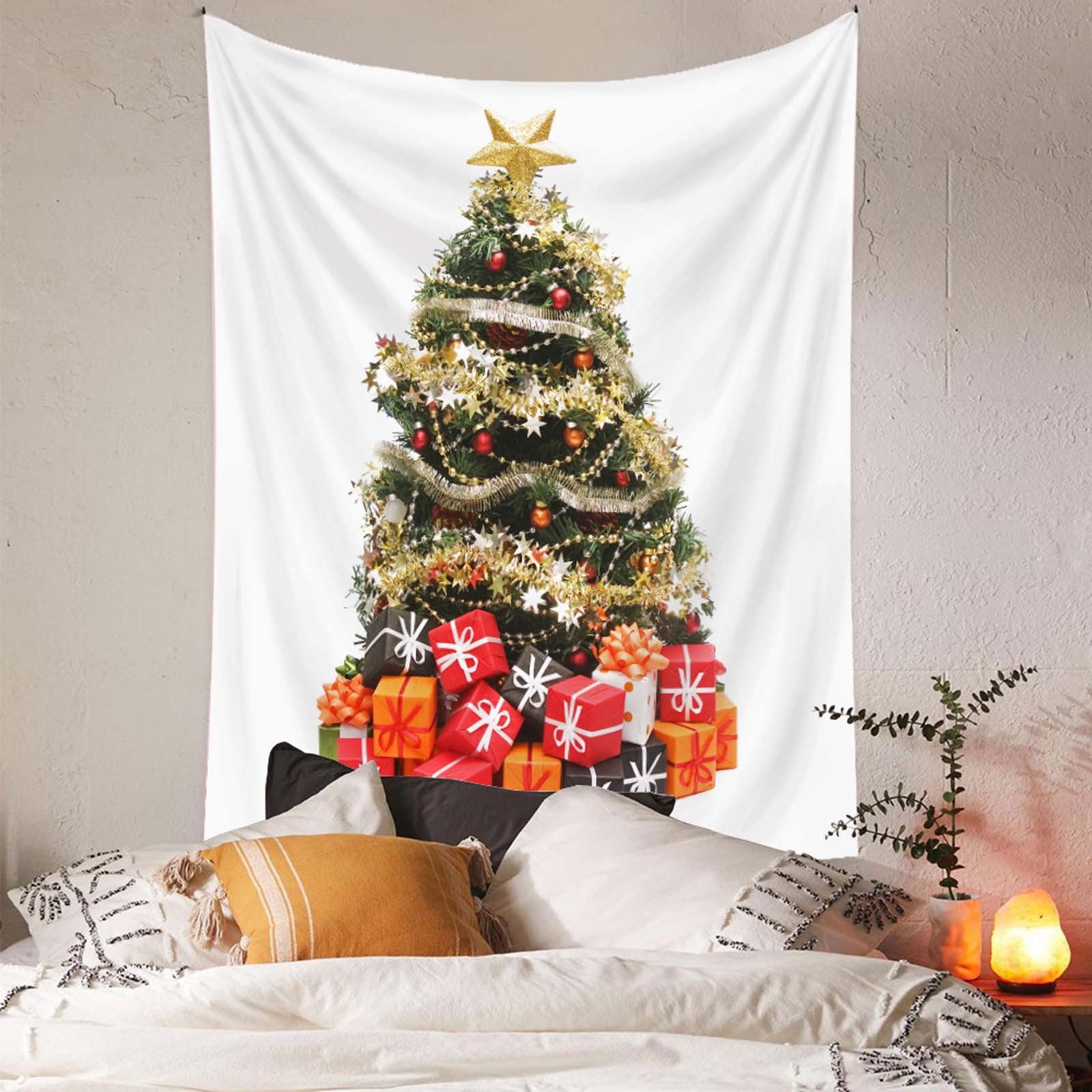 wall mounted christmas tree