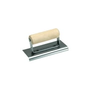Marshalltown CE508S Stainless Steel Concrete Edgers, 6" x 4"