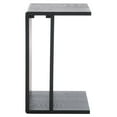 thumbnail image 5 of Safavieh Aeon Modern Wood Free Form End Table, Black, 5 of 11
