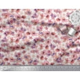 thumbnail image 2 of Soimoi Pink Rayon Fabric Floral Print Fabric by The Yard 56 Inch Wide, 2 of 3