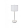 thumbnail image 1 of Living District LD4075T10WH Exemplar 1 Light White Table Lamp, 1 of 4