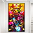 thumbnail image 1 of 5D bricolaje ronda completa taladro diamante pintura Marvel Home Decor Art Craft (A7628) FLhrweasw Nuevo, 1 of 9