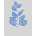 thumbnail image 2 of Wang, Melissa 15x18 White Modern Wood Framed Museum Art Print Titled - Blue Stem I, 2 of 4