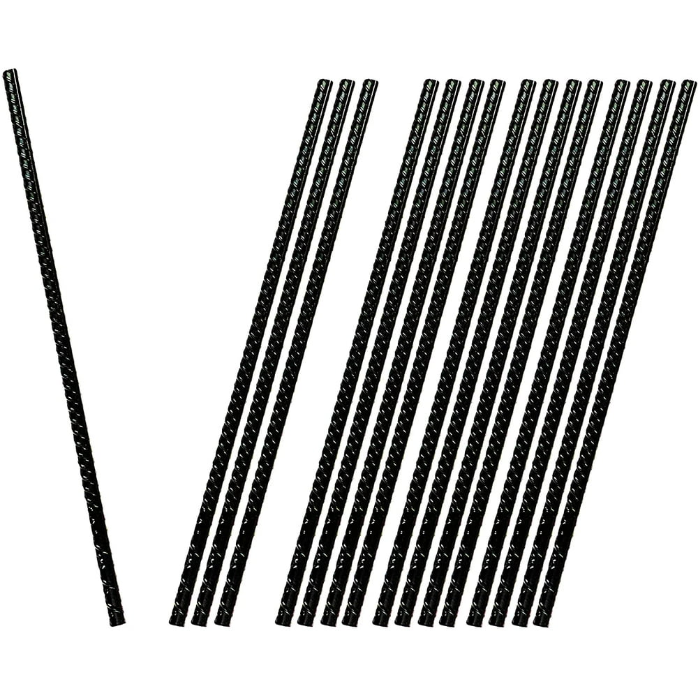 Urbalabs 12 inch Metal Rebar Garden Straight Camping Stakes Heavy