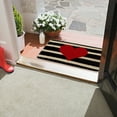 thumbnail image 6 of Hiroekza Valentines Day Decorations, Valentines Day Door Mat Valentines Welcome Mats Outdoor for Front Door Valentine Gnomes Love Hearts Gifts Non Slip Doormat Indoor Entryway Floor Rug for Outsi, 6 of 8
