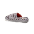 thumbnail image 4 of Dearfoams Cozy Comfort Men's Striped Slide Slippers, 4 of 6