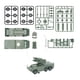 thumbnail image 2 of Kits de modelos de vehículos a escala 1/72, simulación de adornos, camión de transporte, juguete para adultos Verde, 2 of 9