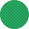 thumbnail image 1 of Ahgly Company Machine Washable Indoor Round Transitional Neon Green Area Rugs, 6' Round, 1 of 7