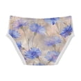 thumbnail image 2 of Boys cotton triangle briefs safety standard comfortable and breathable children's underwear Elegant Blue-purple Cornflowers, 2 of 7
