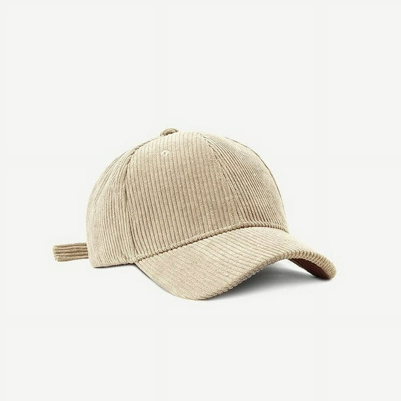CoCopeaunts Men’s Corduroy Baseball Cap Spring Autumn Baseball Hat Women Men Outdoor Adjustable Hip Hop Gorras Snapback