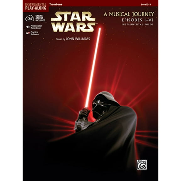 Pre-Owned Star Wars Instrumental Solos (Movies I-VI): Trombone, Book & Online Audio/Software [With CD (Audio)] (Paperback) 0739058258 9780739058251