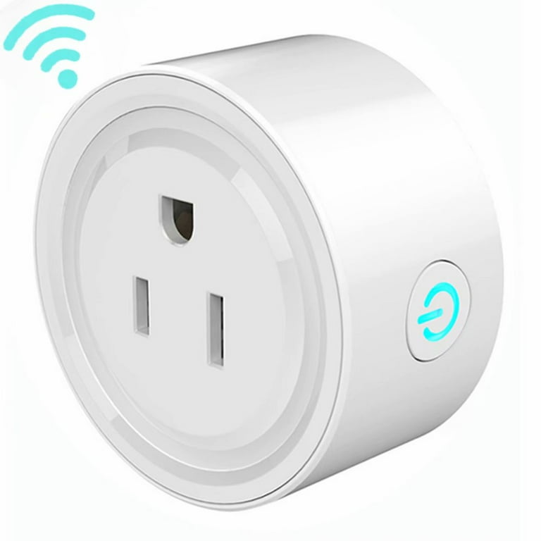 Smart Mini Smart Plug, Wifi Outlet Socket Works With Alexa And