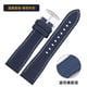 thumbnail image 3 of Correa de reloj de silicona suave para hombre, correa de reloj de nailon y caucho fluorado de 20, 22, 23 y 24 mm para Tudor, Breitling, Citizen, Tissot, 3 of 5