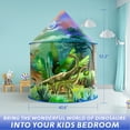 thumbnail image 6 of Dinosaur Discovery Kids Play Tent an Extraordinary Adventure Dinosaur Tent, Pop Up Tent for Kids, Dinosaur Toys for Kids Gift for Girls & Boys, Outdoor and Indoor Tents for Kids, 6 of 8
