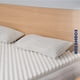 thumbnail image 3 of Almohada Jumbo Suave y Cómoda - Blanca con Plateado Memory Foam Almohada jumbo Dreambox, 3 of 7