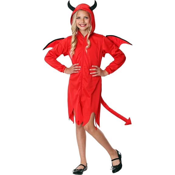 Child Cute Devil Costume X-Large
