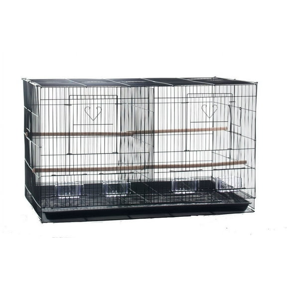 Large 30" Center Divider Breeding Breeder Bird Flight Cages For Aviaries Canaries Budgies Parakeets Finches Parakeets Lovebirds