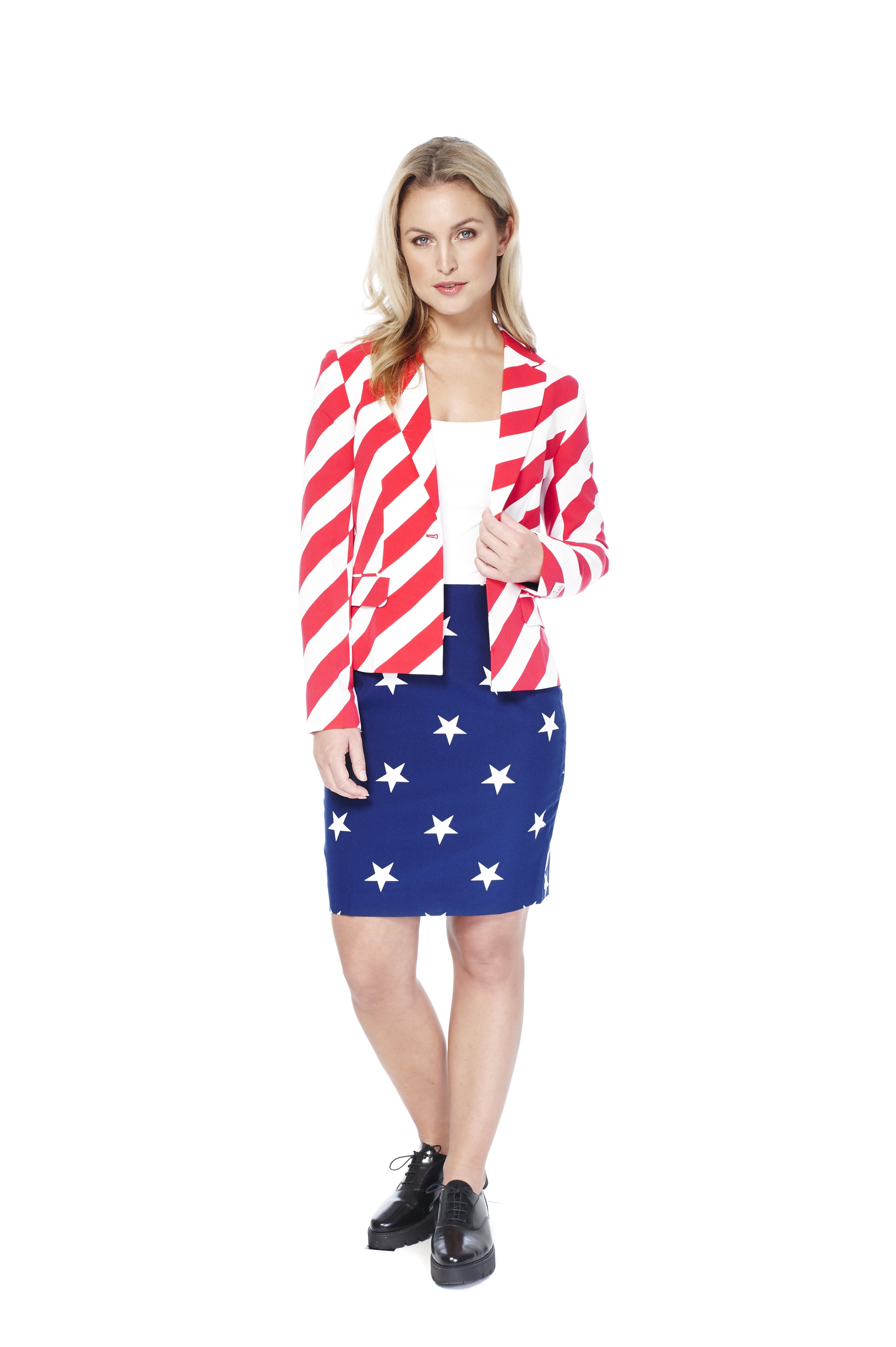 OppoSuits - OppoSuits Women's American Woman Americana Suit - Walmart ...
