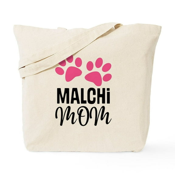 CafePress - Malchi Mom - Unisex Canvas Tote Bag, Beige, 1-Piece