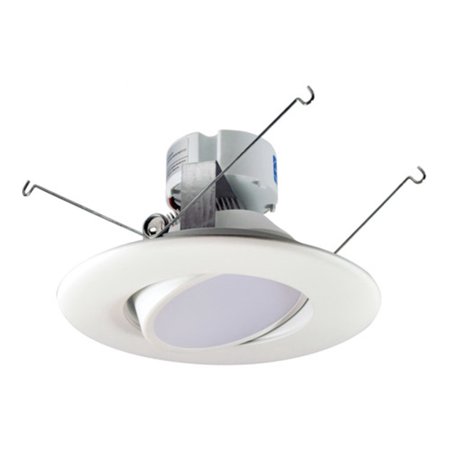 

Nora Lighting Nox-563430 Onyx 5 Led Adjustable Recessed Trim 3000K - White