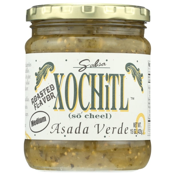 Xochitl Salsa Asada Verde Medium , 15 Oz