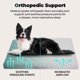 thumbnail image 2 of Dog Crate Pad, Dog Foam Crate Mat Kennel Pad, Washable Water-Resistant Pet Bed Flat Dogs Cage Mat for X-Large Dogs, 2 of 5