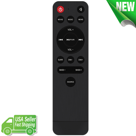 EN214C1H Replace Remote Control for Hisense HS214 Sound Bar Home Theater System