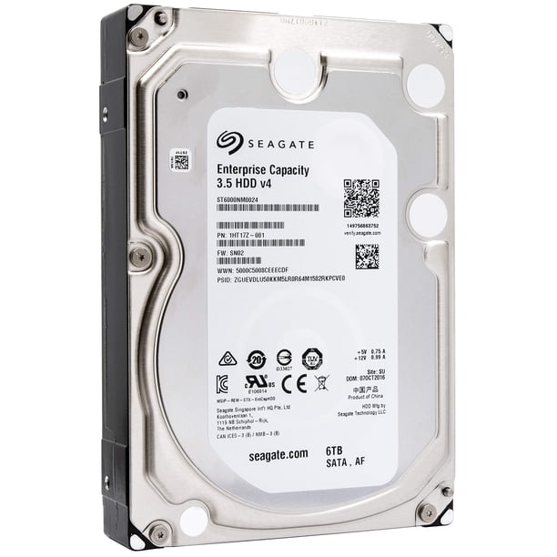Disco Duro Seagate ST6000NM0024 6TB 7200RPM SATA
