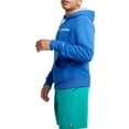 thumbnail image 4 of Champion Men's Powerblend Fleece Graphic Script Logo Pullover Hoodie, up to Size 2XL, 4 of 5