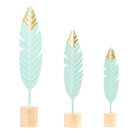 

Tinksky 1 Set 3Pcs Creative Iron Ornaments Living Room Bedroom Adornments (Assorted Color)