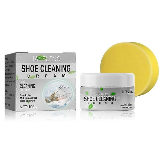 1-3pcs New 100g White Shoe Cleaning Cream Multi-functional Sports Maintenance Brightening