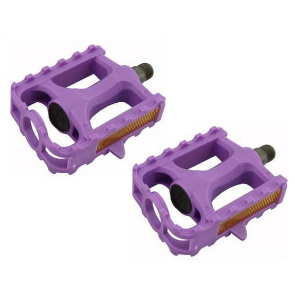 M.T.B Pedals 861 9/16" Purple. Bike pedals, bicycle pedal, mostly for bikes with three piece crank, track, fixie,