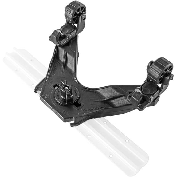 YakAttack LeaderBoard DoubleHeader Track Mount Offset Holder Black