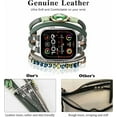 thumbnail image 4 of XIUDA Boho Bands for Women Compatible for Apple Watch 38mm 40mm 41mm 42mm 44mm 45mm 46mm, Watch Bands Bracelet Multilayer Wrap Strap iWatch Series 10 9 8 7 6 5 4 3 2 1 SE, 4 of 6