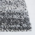 thumbnail image 3 of SAFAVIEH Berber Layon Abstract Shag Area Rug, 8' x 10', Grey/Ivory, 3 of 8