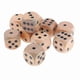 thumbnail image 5 of Natural Wooden D6 Dice Set - 2 Bags of Six-Sided Dot Dice for Board Games and Role-Playing Adventures, 5 of 5