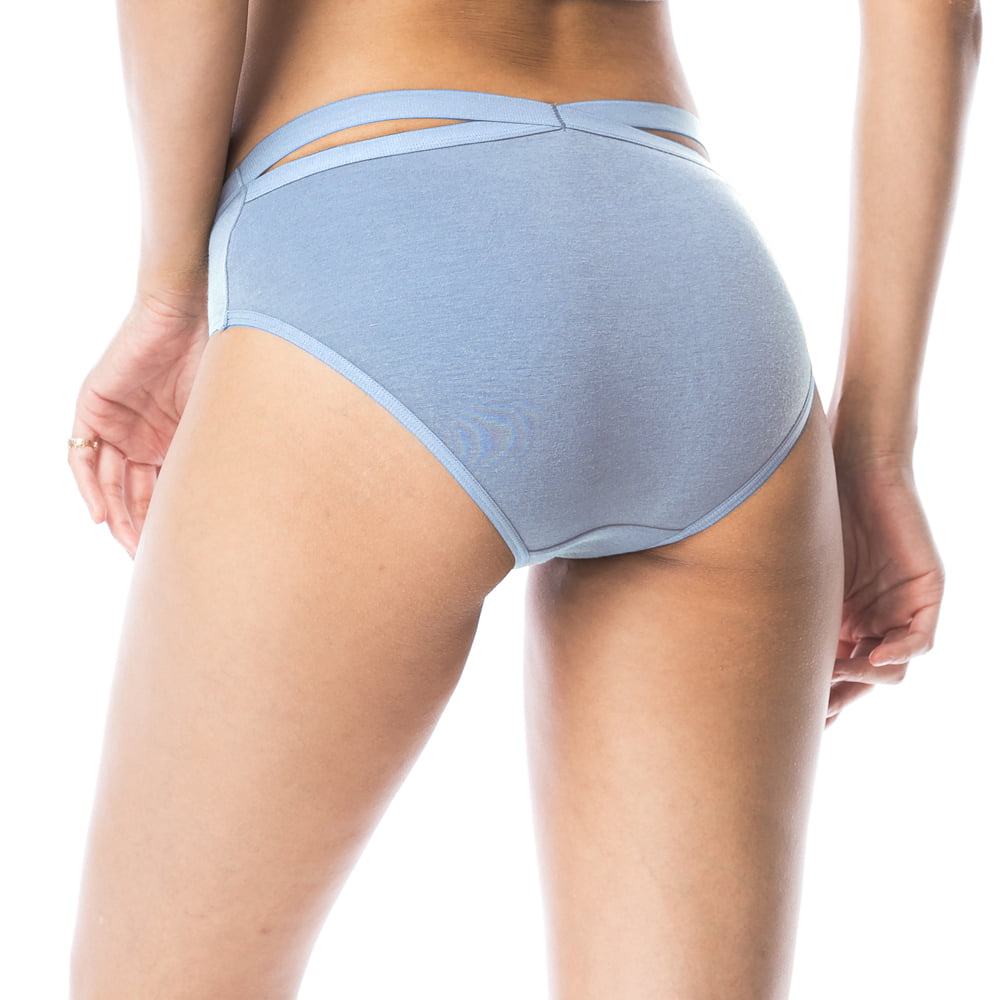 Shero StayFresh V Front Panties, Bacteria Resistant Hipster Panties for  Women with Sensitive Skin, Taupe, LG 
