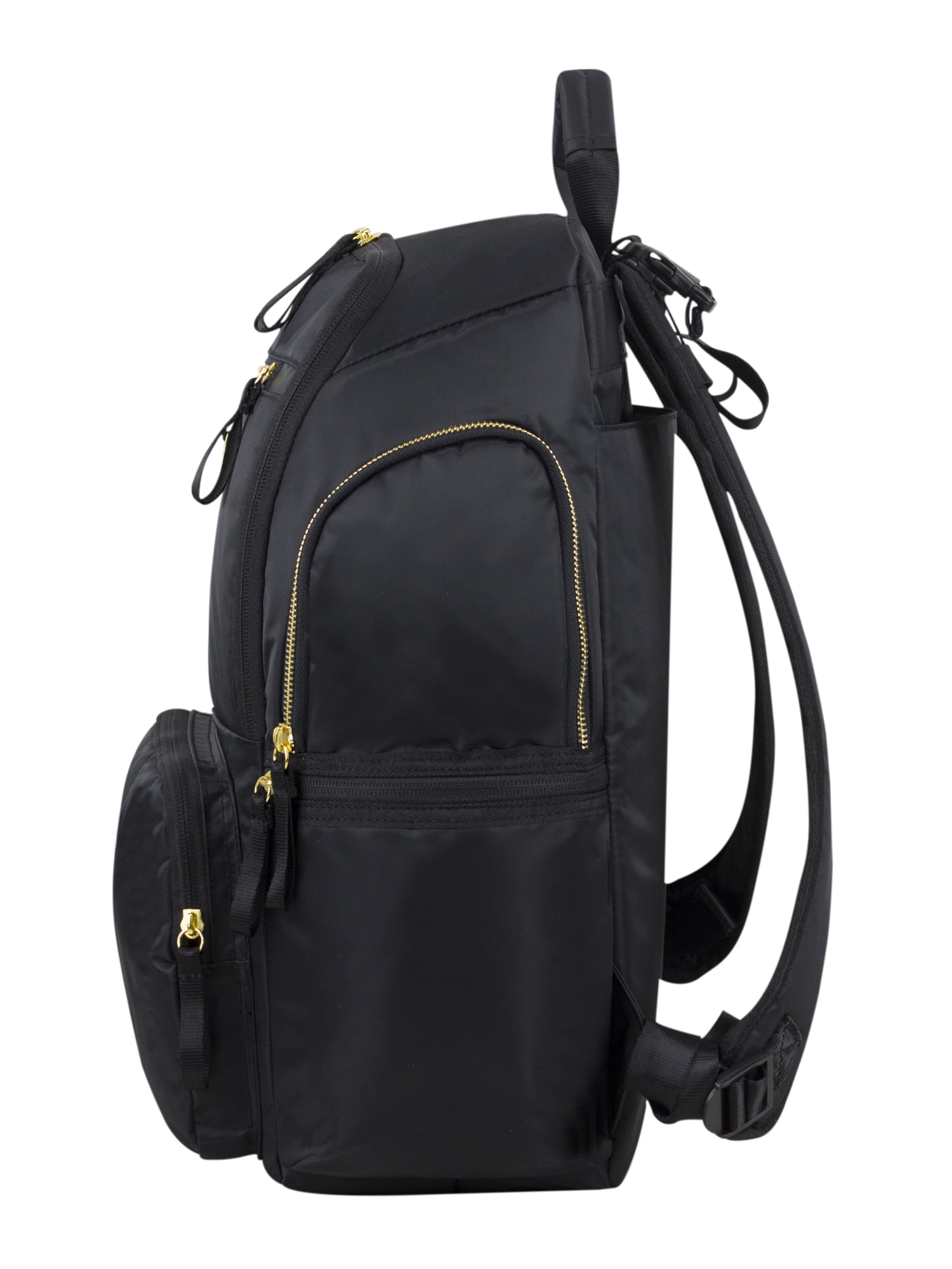 Eastsport Lafayette St. Large Capacity Multi-Function Backpack Diaper Bag with Changing Pad, Black